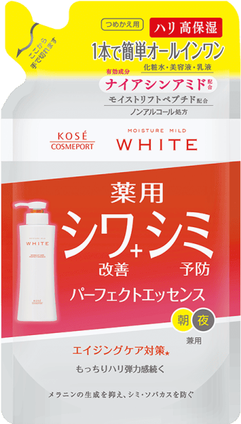 モイスチュアマイルド　ホワイト　リンクルケア　エッセンスローション つめかえ用